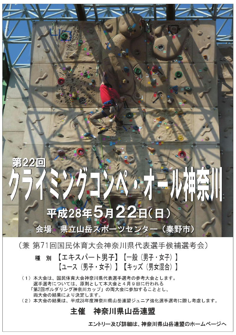 2016 all kanagawa poster s
